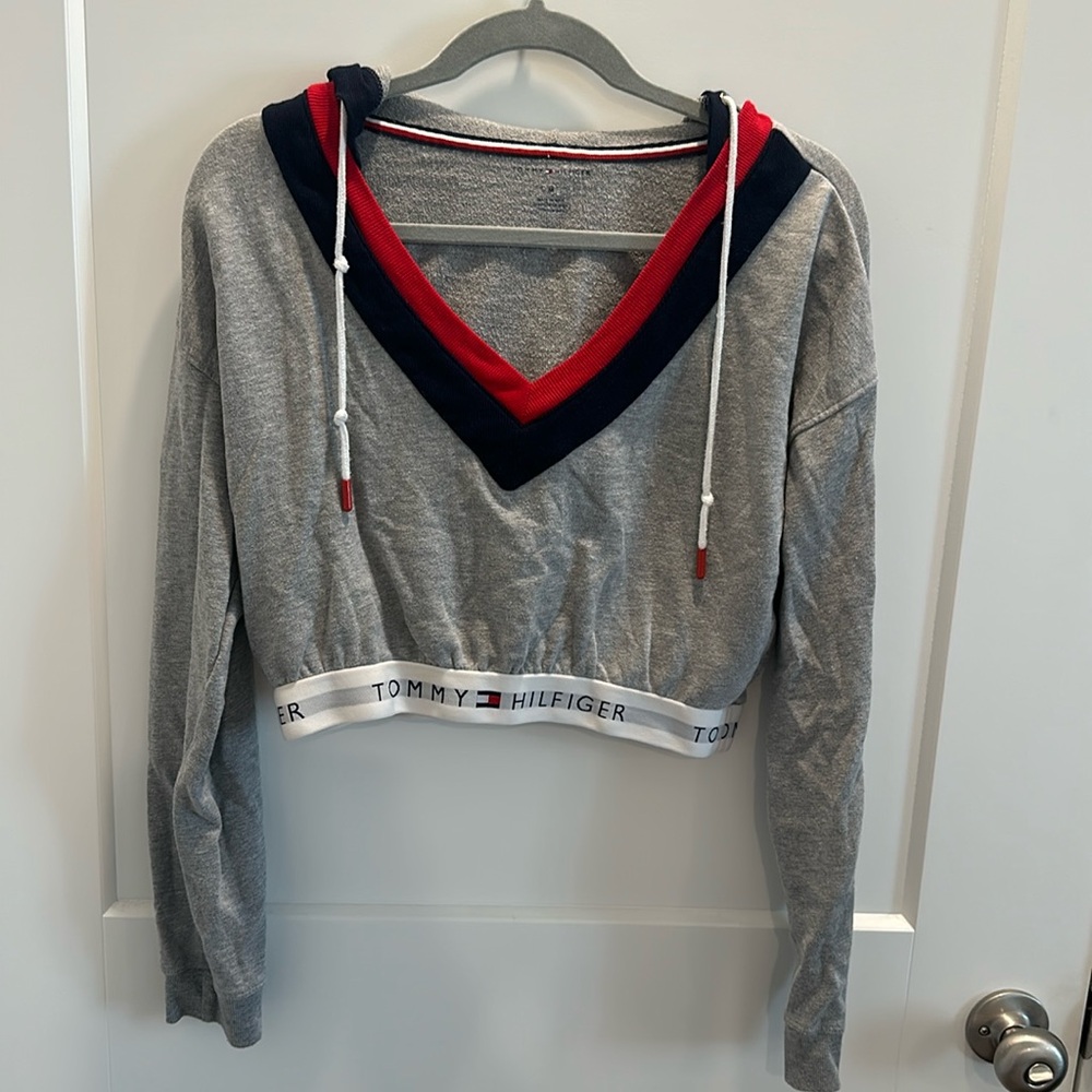 Tommy Hilfinger cropped hoodie